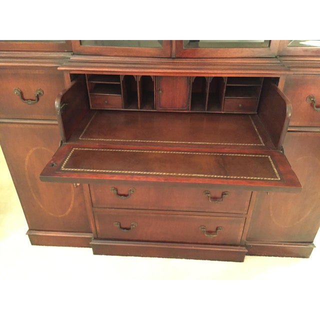 Union National Fine Furniture Co. Mahogany Secretary Chairish
