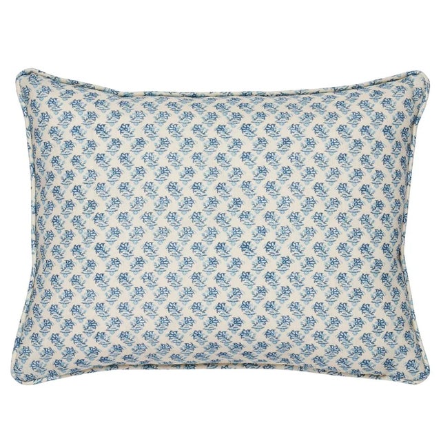 This pillow features Oleander Indoor/Outdoor by Mark D. Sikes for Schumacher with a self welt finish. Inspired by...