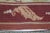 Vintage Floral Rose Needlepoint Textile Tapestry Area Rug 66" For Sale - Image 11 of 17