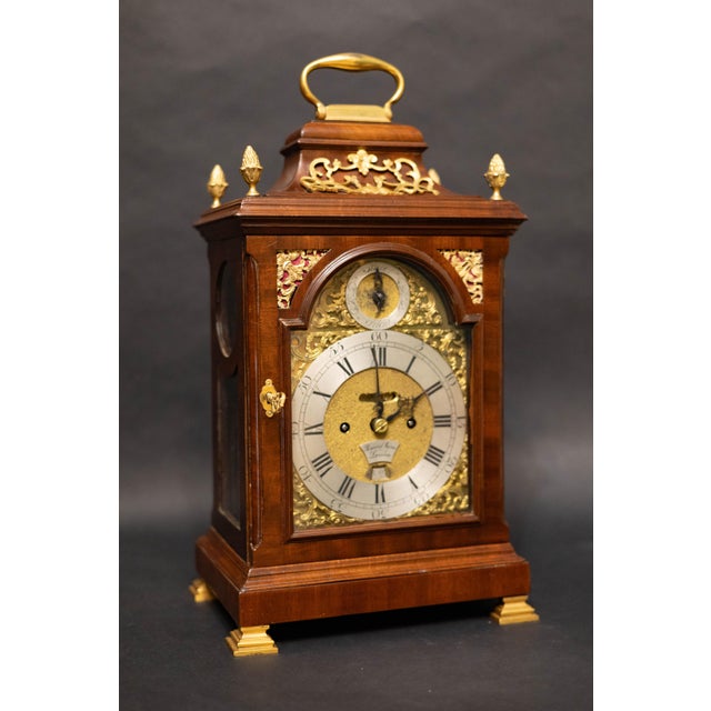 English Bracket Clock by Percival Mann, London, United Kingdom, 1765 For Sale - Image 18 of 18