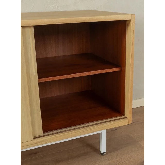 Tan Vintage Walnut Sideboard, 1950s For Sale - Image 8 of 11