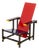 Gerrit Rietveld X Cassina "Red and Blue" Armchair For Sale