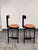 Michael Oren Porter Place Style Swivel Counter Stools, Pair For Sale In San Francisco - Image 6 of 12