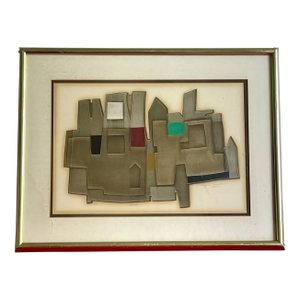 “Memory” by Tsurutani Noboru 1969 Japan Fine Art Print 25/50 Abstract Modernism