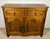 French Provincial French Provincial Oak Server Cabinet With Sliding Shelves, Early 20th Century For Sale - Image 3 of 15