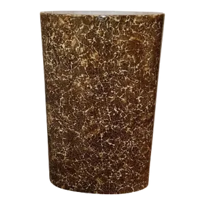 1970s Enrique Garcel Lacquered Coconut Shell Pedestal