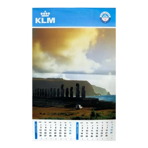1998 Dutch Travel Calendar, Klm Worldwide (Complete)