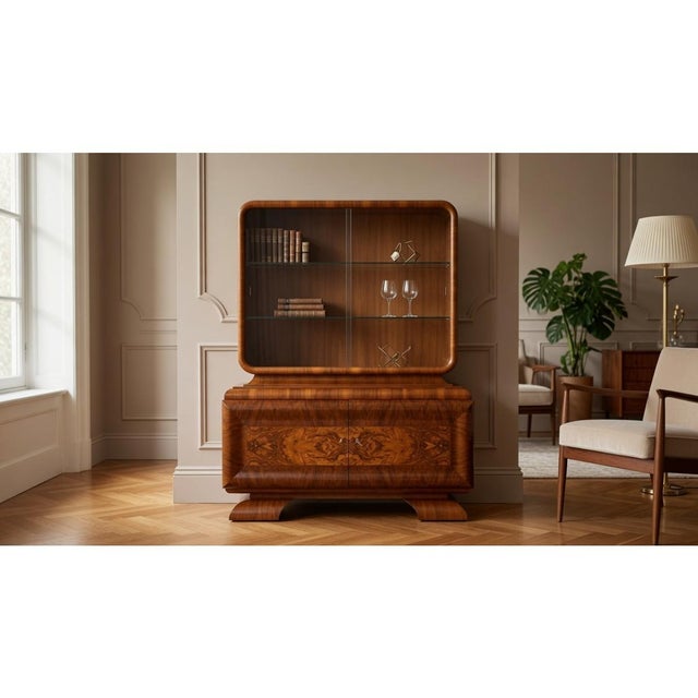 Art Deco Display Cabinet, Germany, 1920s For Sale - Image 9 of 9