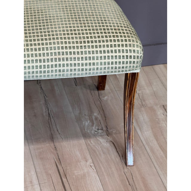 Set of Eight Regency Style Faux Rosewood and Gilt Dining Chairs For Sale - Image 13 of 18