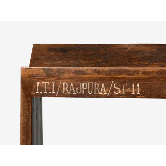 Wood Pierre Jeanneret, Sewing Stools, Teak, Chandigarh, India, 1960s For Sale - Image 7 of 10