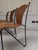 Mid-Century Wicker and Iron Dining Chairs attributed to Frederic Weinberg, 1950s, Set of 6 For Sale - Image 10 of 16