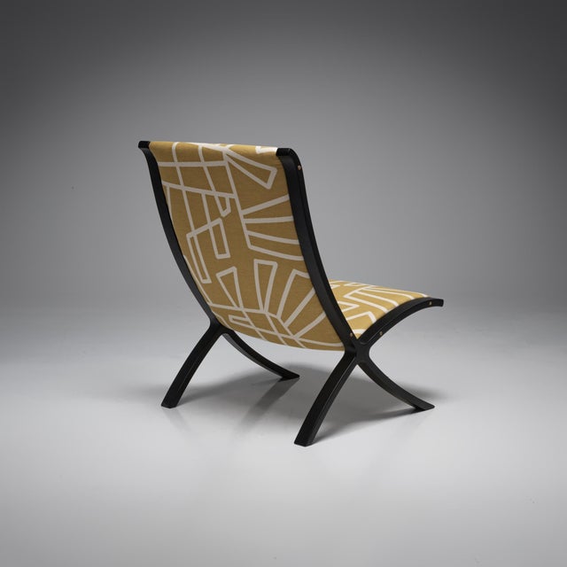 1970s AX Easy Chairs by Peter Hvidt and Orla Mølgaard Nielsen for Fritz Hansen, 1970s, Set of 2 For Sale - Image 5 of 11