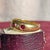 Metal Victorian Ruby Diamond Ring 18k Gold Dated 1894, Size 7 For Sale - Image 7 of 9