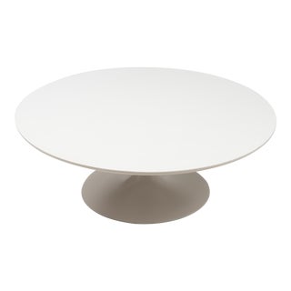 Mid-Century Burke Tulip Coffee Table After Saarinen for Knoll For Sale
