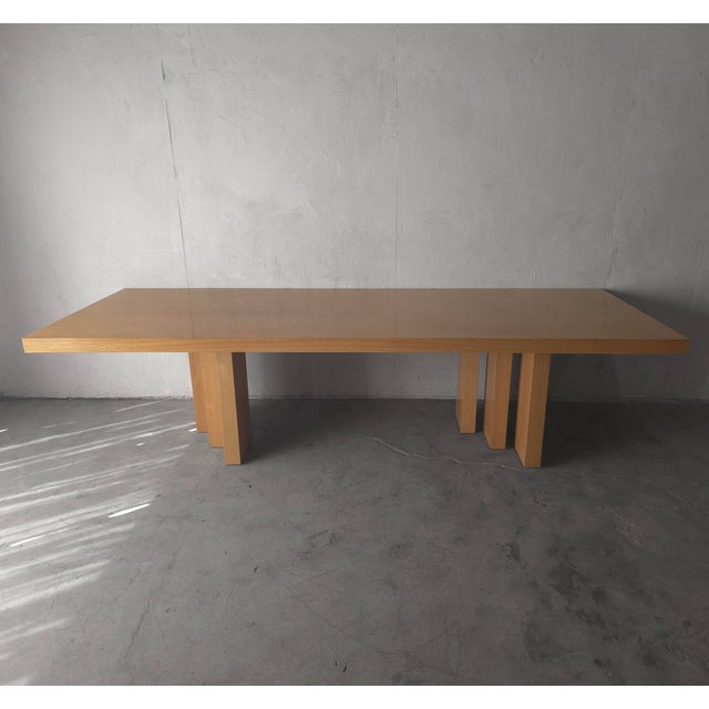 Poltrona Frau Ht Dining Table by Claudio Silvestrin for Poltrona Frau For Sale - Image 4 of 9