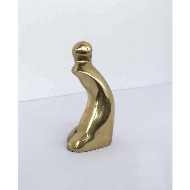 Italian Bronze Abstract Sculpture by Pietro Perin, 1980 For Sale - Image 4 of 18