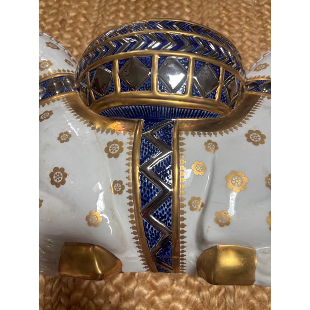 Monumental Giulia Mangani Double Horse Tulipiere For Sale - Image 10 of 12