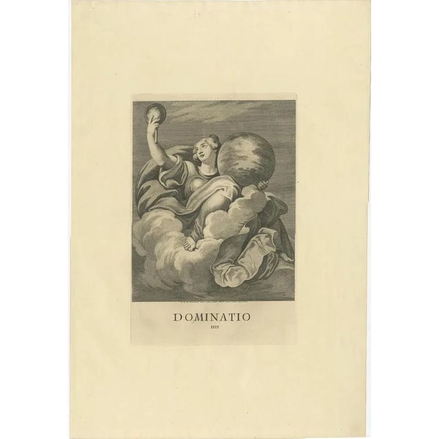 Von Prenner, Various Personifications, 1748, Paper, Set of 7 For Sale - Image 6 of 9