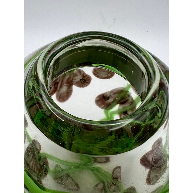 1970s Heavy Art Glass in the Style of Daniel Salazar of Lundberg Studio For Sale - Image 10 of 12