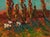 Oil Painting Autumn Evening in the Field Oksana Ivanyuk For Sale