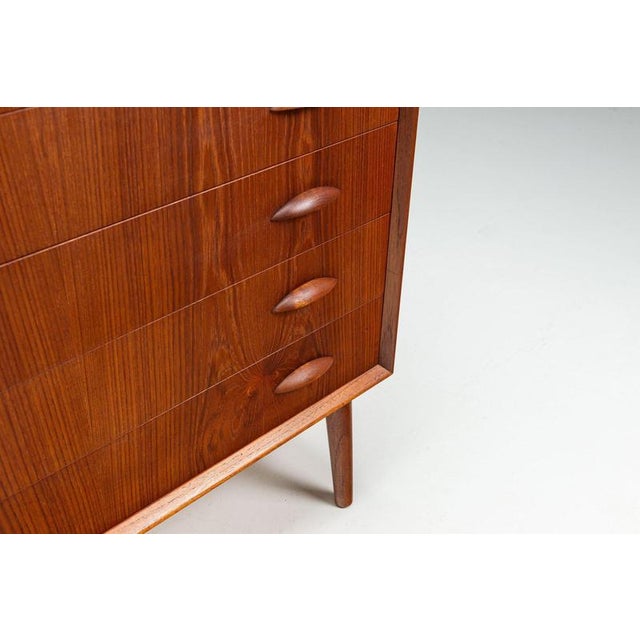 Chest of Drawers in Teak by Johannes Sorth for Nexo Mobelfabrik, Denmark, 1960s For Sale - Image 10 of 14