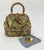 Vintage Judith Leiber Pink Gold Python Snakeskin 007 James Bond Bag For Sale - Image 10 of 10