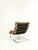Mid-Century Corona Lounge Chair in Leather and Chrome by Ludwig Mies Van Der Rohe, 1980s For Sale - Image 5 of 11