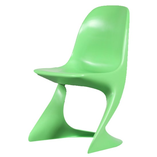 German Casalino Chair in Green by Alexander Begge for Casala For Sale