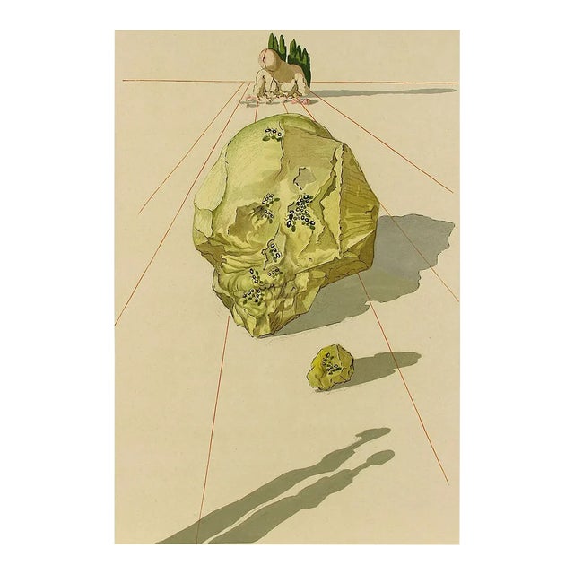 Salvador Dali Woodcut Hell 23 Punishment of Hypocrites For Sale