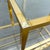 Hollywood Regency Gold and Glass Etagere/Shelving Unit For Sale - Image 11 of 12
