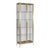 Brass & Glass Display Cabinet For Sale