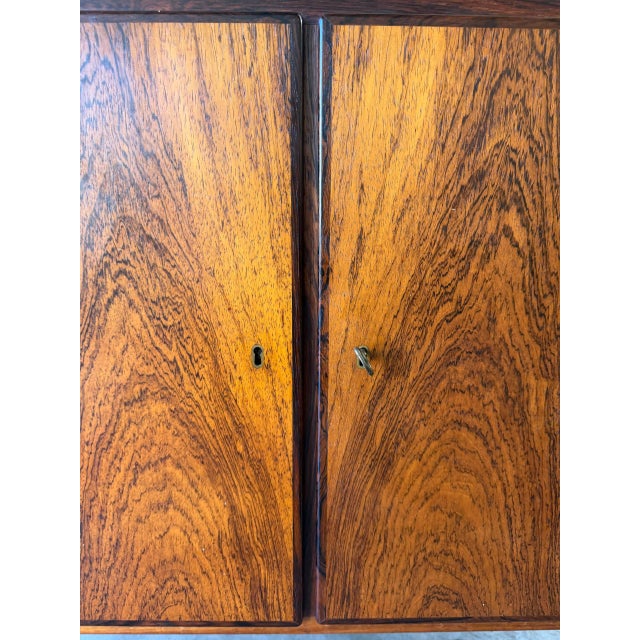 Wood Poul Hundevad Rosewood Sideboard - Danish Mid Century Modern Cabinet 1960s For Sale - Image 7 of 10