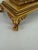 Large Italian Art Nouveau Three-Light Table Lamp in Gilded Bronze and Murano Glass, 1980s For Sale - Image 9 of 15