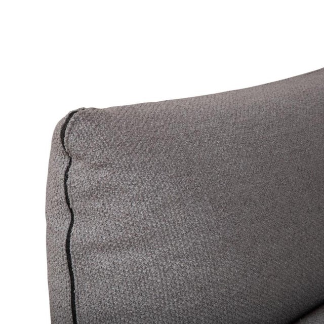 Jalis 21 Set of Fabric Two-Seater Stool and Grey Sofa, Set of 2 For Sale - Image 11 of 18