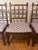 Set of 6 Vintage Fretwork Dining Chairs. (5 Side Chairs and 1 Arm Chair) For Sale - Image 10 of 12