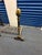 Rustic European Antique Brass & Iron Andirons With Fire Grate – Decorative Fireplace Set For Sale - Image 3 of 7