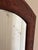 Brown Embossed Leather Mirror, 1970 For Sale - Image 8 of 10