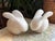Late 20th Century White Carved Stone Bunny Rabbit Bookends For Sale - Image 4 of 9