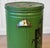 Antique 22" Farmhouse General Store Green Tin Flour Bin For Sale - Image 10 of 11