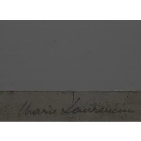 Early 21st Century "Le Chapeau sur les Yeux" Etching by Marie Laurencin For Sale - Image 4 of 4