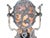 1920s 1920s Nickel Plated Brass or Bronze Spanish Revival Wall Sconces #2616 - a Pair For Sale - Image 5 of 9