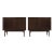 Set of Walnut Cabinets by Kipp Stewart, C. 1950s For Sale