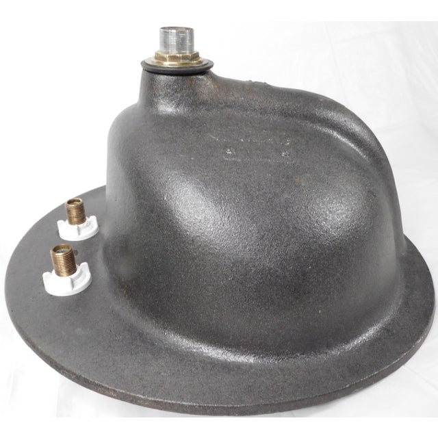 1964 Vintage Rheem Regency Blue Drop-in Porcelain & Cast Iron Sink With Hudee Ring For Sale - Image 12 of 17