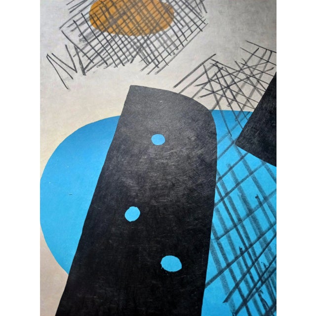 Berto Lardera, Abstract Geometric Composition 2, Original Lithograph, 1970 For Sale - Image 3 of 4