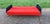 1970s Vintage Sofa in Red and Black Fabric, 1970 For Sale - Image 5 of 6