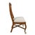 English Casa Stradivari Bamboo and Rattan Dining Chair With Ball-and-Claw Feet For Sale - Image 3 of 7