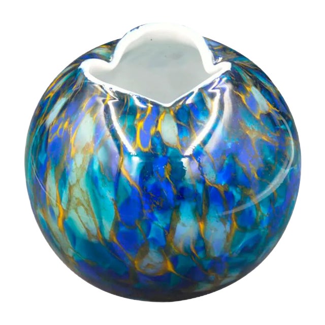 Artist Glass Vase by Hans Jürgen Richartz., 1970 -, 1979 For Sale