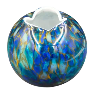 Artist Glass Vase by Hans Jürgen Richartz., 1970 -, 1979