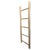 Natural raw wood stick ladder. Lightweight and sturdy. Can be used for many purposes. Leaned or anchored against the wall;...