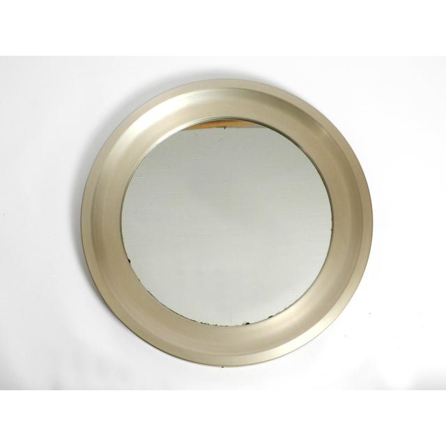 Nickel Narciso Mirror by Sergio Mazza for Artemide, 1960s For Sale - Image 14 of 14